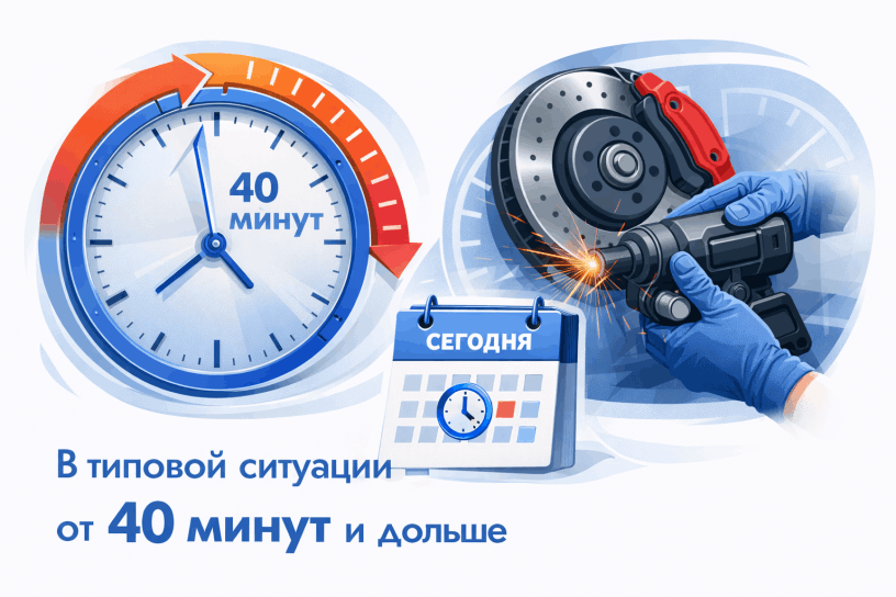 Диагностика тормозов автомобиля перед обслуживанием